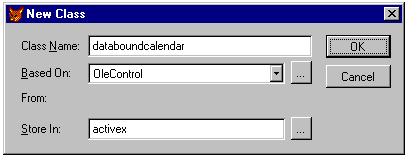 Create Calendar Control Subclass