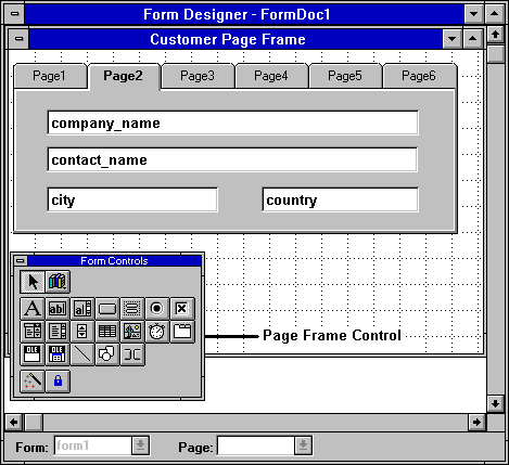 [ Fig. 7. Page Frame Control ]