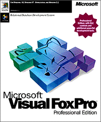 Photograph of Microsoft Visual FoxPro box