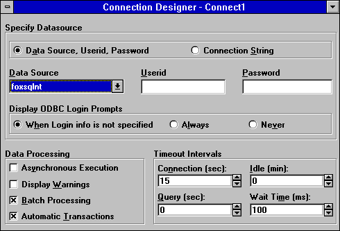 [ Fig. 9.  Connection Designer ]